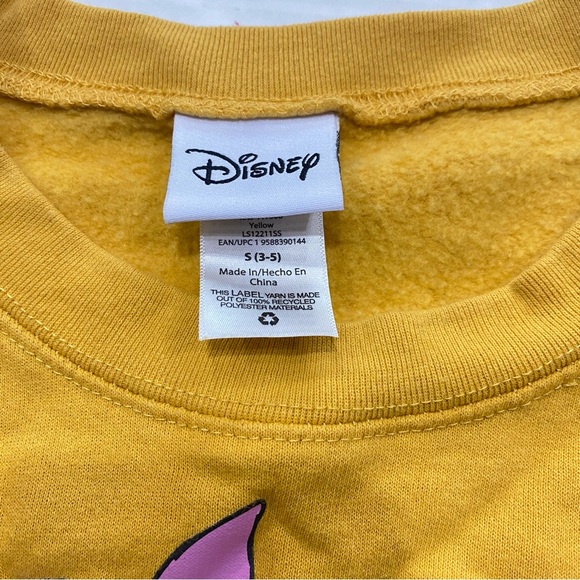 Disney Winnie the Pooh & Friends Crew Neck Sweater Cute Graphic Women's Small - Picture 3 of 4